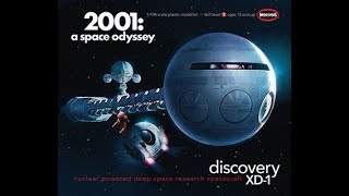 Moebius Models 1:144 Scale Discovery XD-1 Build Series Pt 1