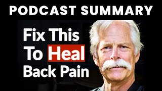 The Root Cause Of Back Pain Decreasing Your Lifespan | Dr. Stuart McGill | The Dhru Purohit Show