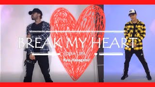 DUA LIPA - Break My Heart - Dance Tutorial - Kyle Hanagami & Kel Pigassi