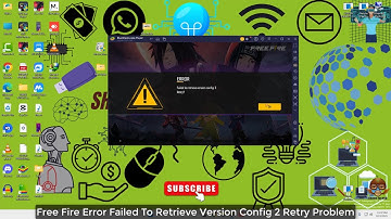 Free Fire Error Failed To Retrieve Version Config 2 Retry Problem | FF Game Open Problem Solve 💯