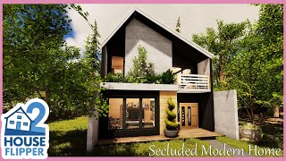 Secluded Modern Home | House Flipper 2 Sandbox Mode - Build and Tour