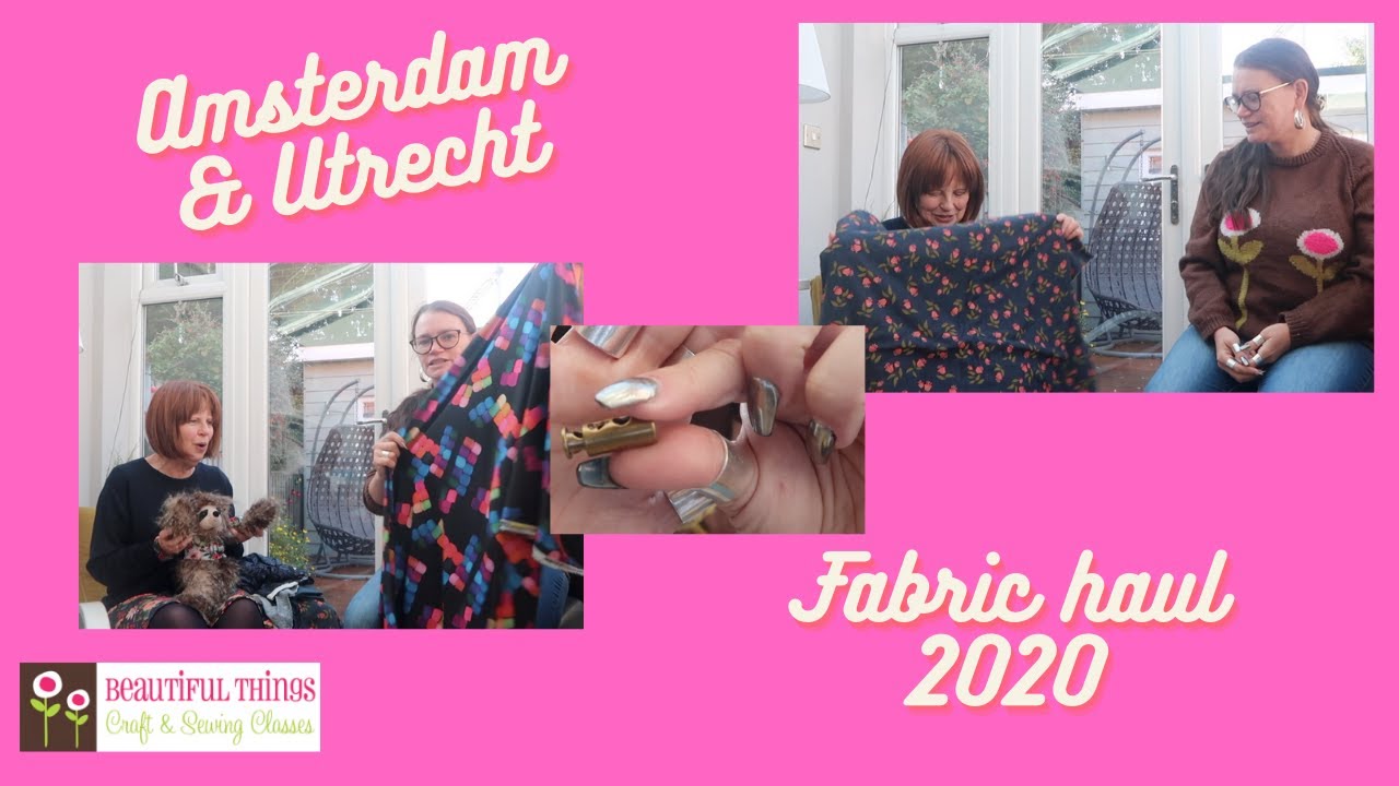 What did I buy at the Utrecht Fabric market (lapjesmarkt) 2020 | Fabric Haul | SEWING & DRESSMAKING