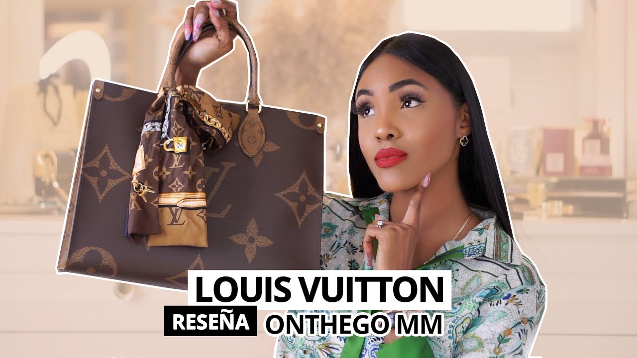 LOUIS VUITTON ONTHEGO MM | RESEÑA - YouTube