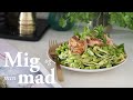 Squashpasta med avocado og røget laks | Emma Martiny