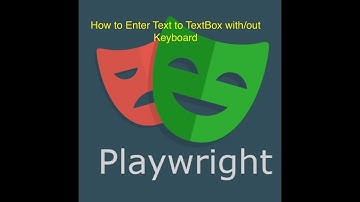 #4:How to Enter Text to TextBox in Playwright, Using Keyboard #playwright #csharp
