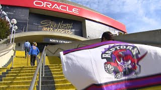 Raptors fans travel to Oakland to watch historic NBA Finals