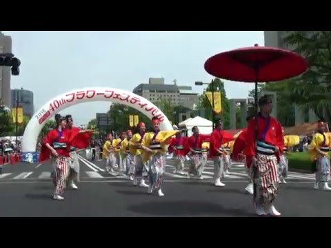 空山商店-HAZUKI-　2016 5 5　広島フラワーフェスティバル　パレード 6