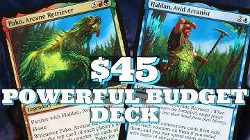 Powerful $45 EDH Deck Pako Arcane Retriever And Haldan Avid Arcanist
