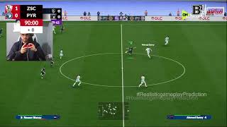 🎮 مباراة الزمالك ضد بيراميدز | الدوري المصري 2026 | محاكاة مباراة اليوم PES2021 