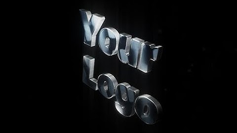 Create an Animated Clean 3D Logo Intro Video - MakeWebVideo.com