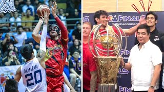 June Mar Fajardo jokes Almazan: 'Gugulpihin ko yun' | SMB vs Meralco finals 2024