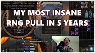 [PoE] My most insane RNG event in 5 years of Path of Exile - Stream Highlights #573