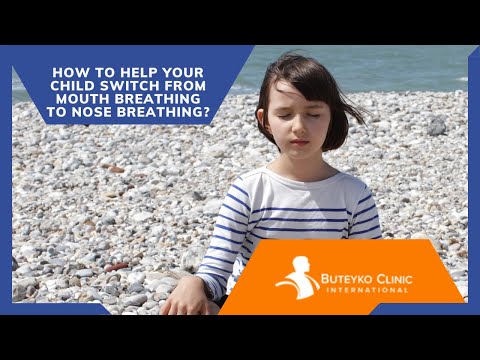 Video: How To Teach A Child To Breathe Through His Nose