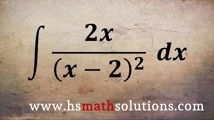 Integration Using a Change of Variables, U-Substitution (Example)