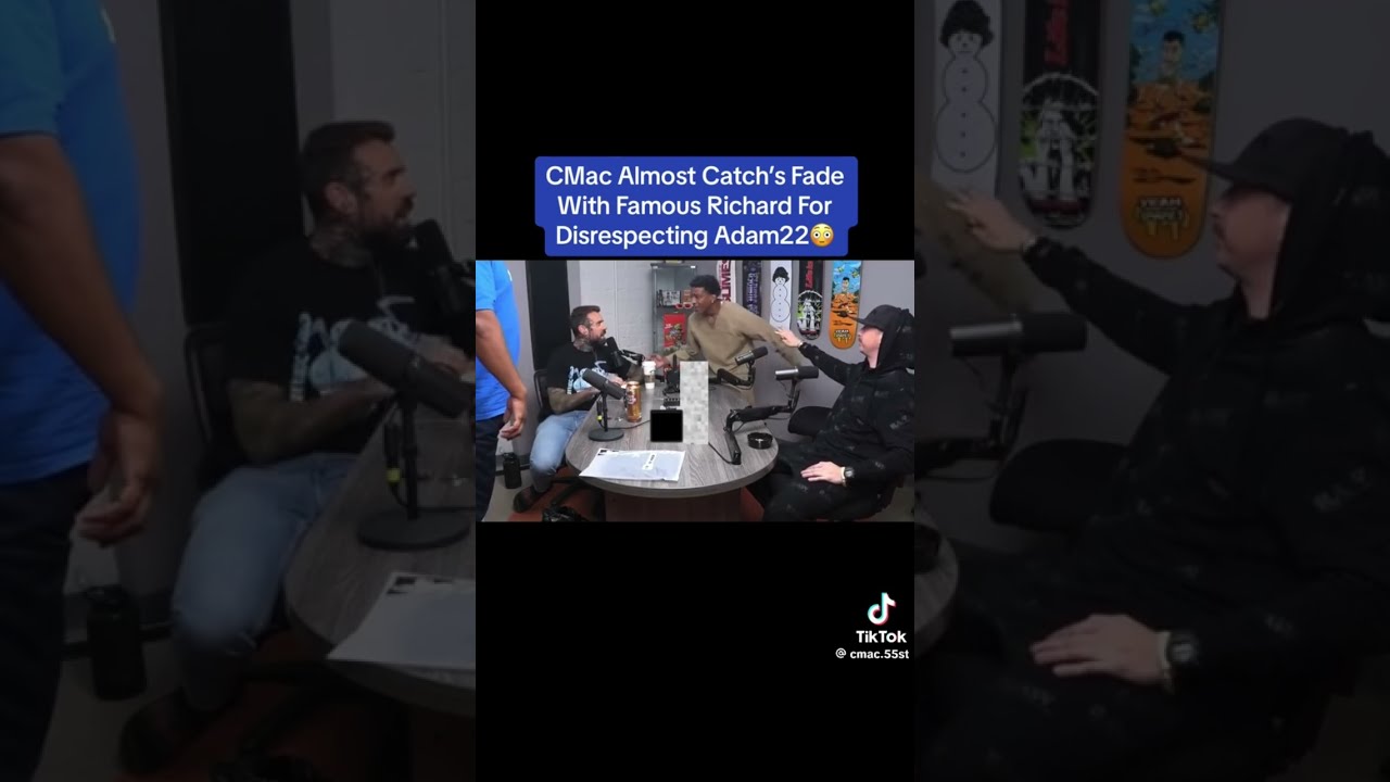 Crip Mac Almost Catches Fade With Famous Richard On No Jumper Over Adam 22