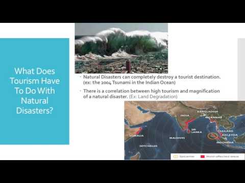 Tourism And Natural Disaster Vid