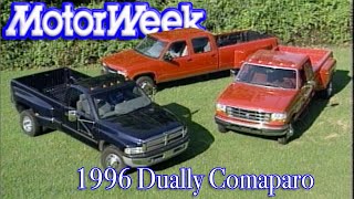 1996 Big 3 Dually Pickup Comparo  | Retro Review