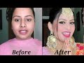 Indian Makeup Look / @channkaur / Tutorial / Punjabi Suit Wear /