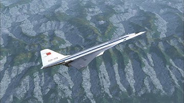 Tu-144D | Cruize, Descend | FlightGear Tutorial Pt. 5