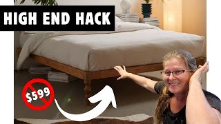 Easy DIY Bohemian Platform Bed | Urban Outfitters Inspired | UNDER $150