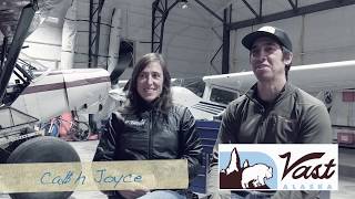 Alaska Steel Framed Hangar Home  - story by Neacola Mountain Air (A Miracle Truss® Building kit)