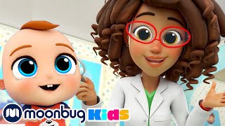 Baby John's Eye Doctor Visit | Little Angel | Kids Songs + Nursery Rhymes | Celebrating Diversity