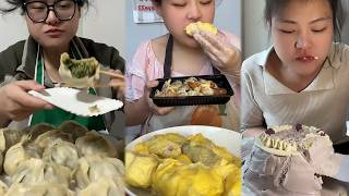Mukbang food challeng new with real sound #d9mukbang #mukbang screenshot 3