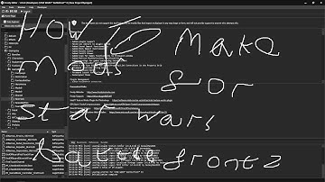 how to make a mod for star wars battlefront 2