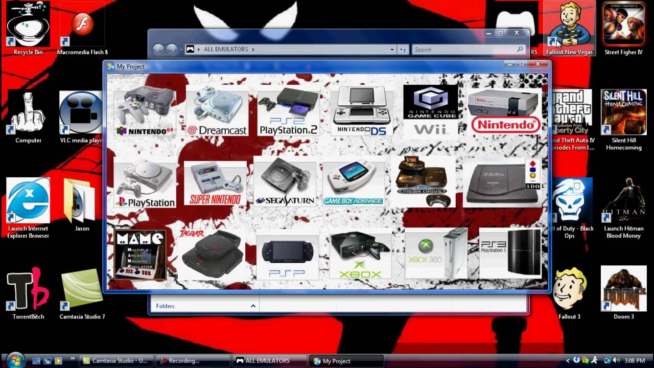 My Video Game Emulators On PC Part 1 YouTube
