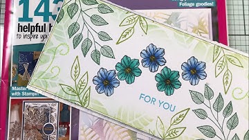 Simply Cards And Papercrafts issue lets create a card