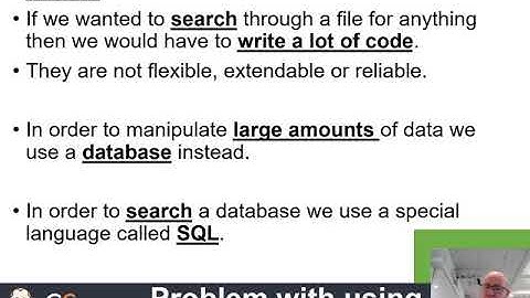 GCSE SQL - An introduction to SELECT commands