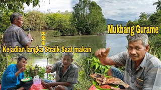 KEJADIAN LANGKA || MUKBANG GURAME...STRAIK SAAT MAKAN