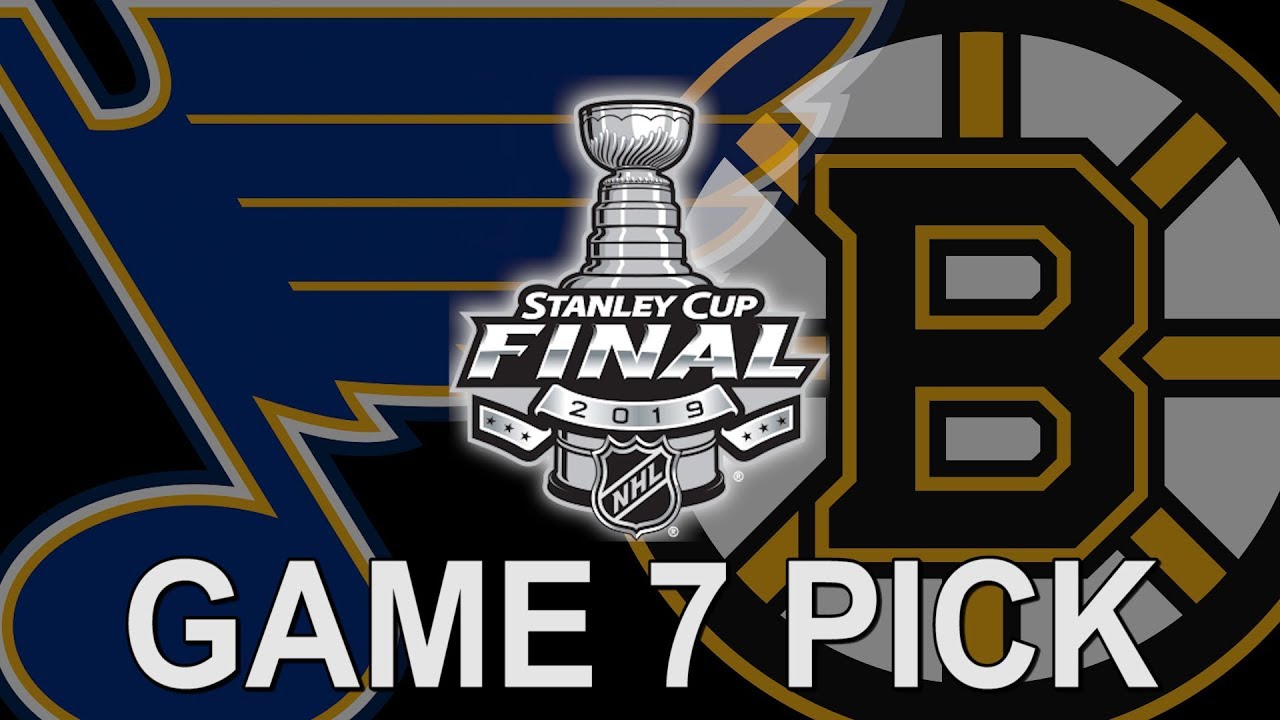 Free NHL Betting Pick - St. Louis Blues vs Boston Bruins Game 7 Stanley Cup Final - YouTube