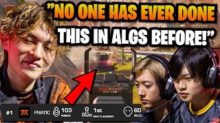 how FNC YukaF & his *NEW* team made HISTORY by completely DOMINATING the ALGS Lobby!