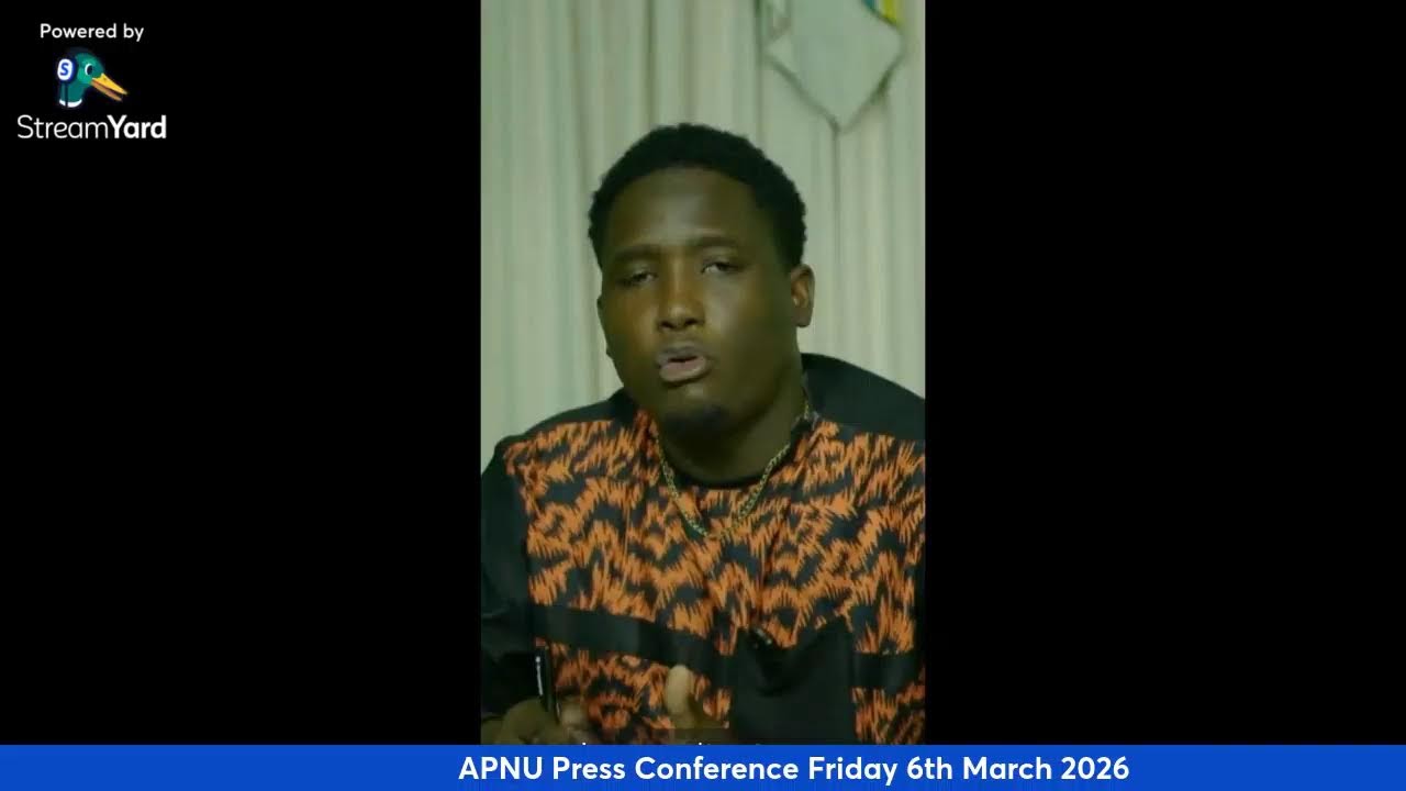 APNU Press Conference Friday 6th March 2026