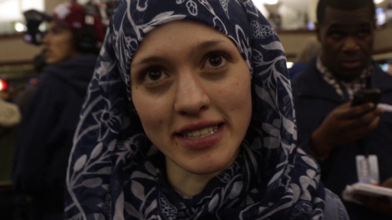 D.I.A. protests against Trump's immigration bans