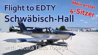 ✈ Flug nach Schwäbisch Hall mit einer Socata TB10 Tobago