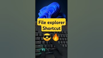 File Explorer shortcut, Windows Trick #computer #tricks #windows #keyboard #tech #asmr #fileexplorer