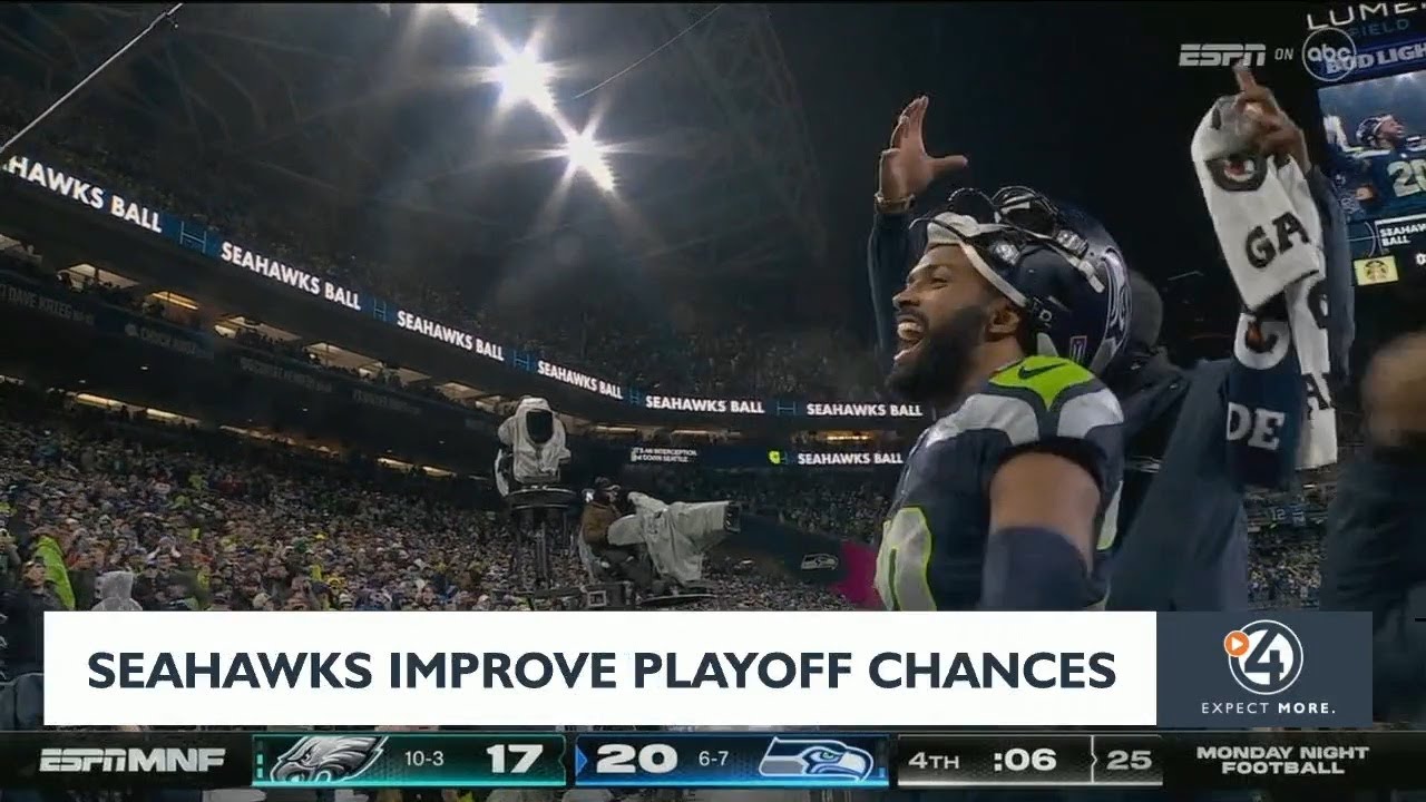 Seahawks improve playoff chances YouTube
