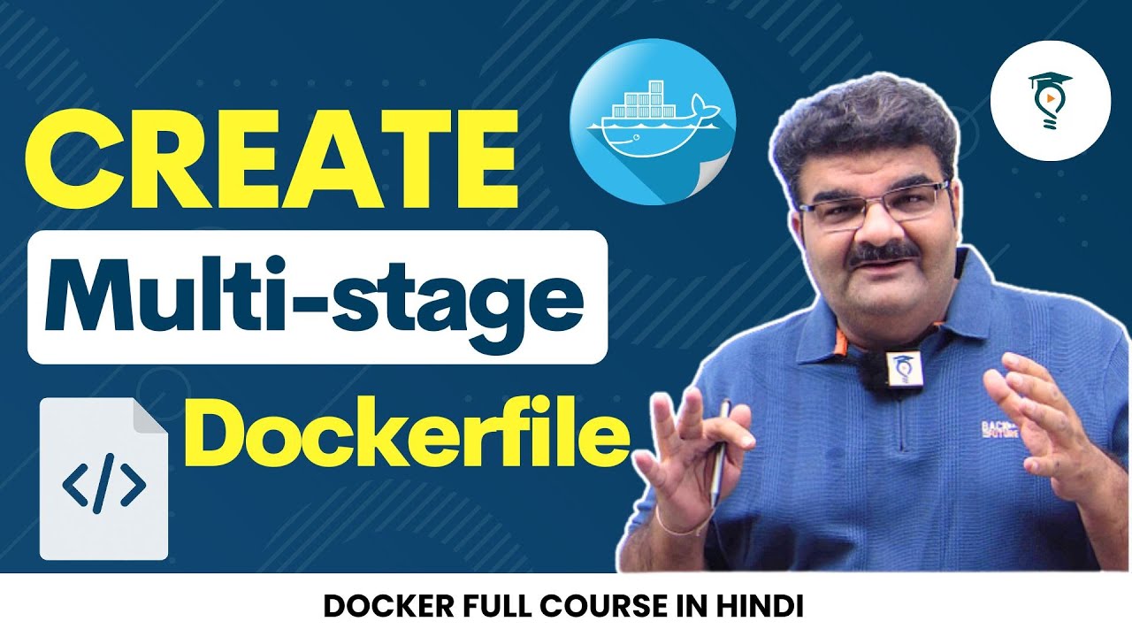 Episode 36/135 Multi-Stage Builds Install Demo Application On Container ...