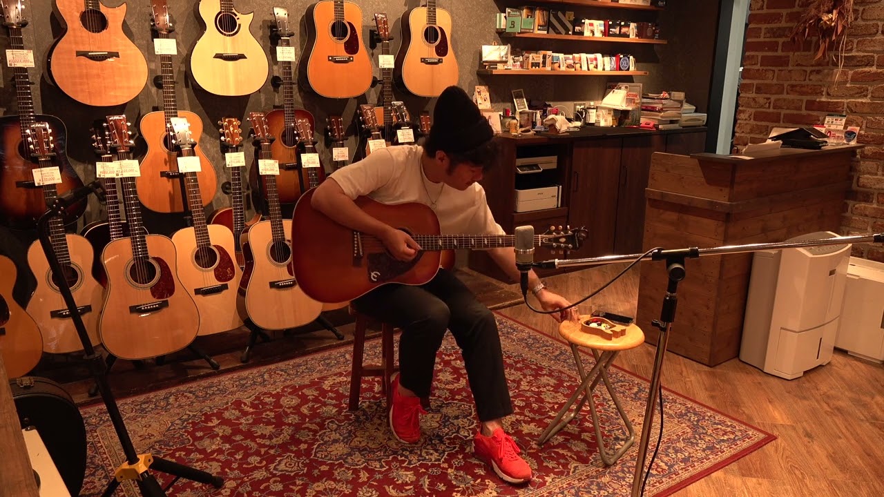 Epiphone TEXAN SB (1966) Blue-G & Tetsuro Toyama - YouTube