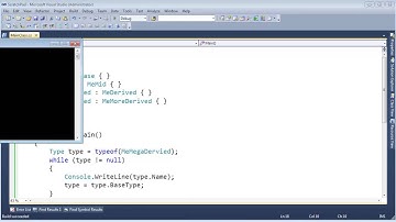 C# Walking the Inheritance Hierarchy