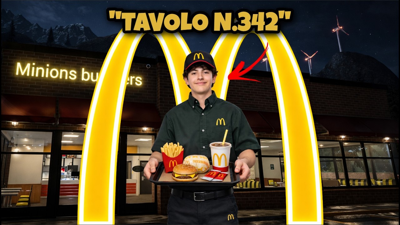 LAVORO AL MC DONALD PER UN GIORNO *PT1*