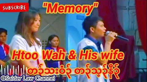Poe karen song#Memory Htoo wah and his wife 2022