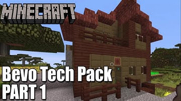 Minecraft - Bevo Tech Pack - Part 1 - The Start!