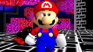 Super Mario 64 Decades Later - 100% Walkthrough Part 4 Gameplay - Mario In The Dark World Wiggler