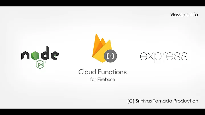 Deploy NodeJS Express Application to Firebase as Function.