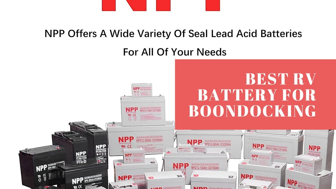 Best RV Battery for Boondocking - YouTube