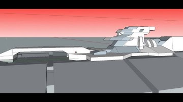 Google Sketchup Spaceship Modeling Slow Part 2.5