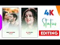 4k status editing  4k status kaise banaye  vn app status editing tutorial  4k whatsapp editing